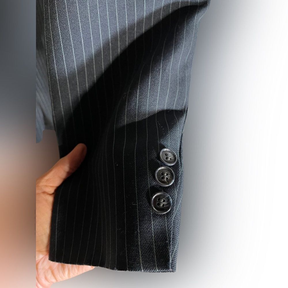 Botany 500 Mans Blue Pin Stripe Blazer - Picture 4 of 4